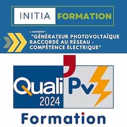 QUALIPV 36 "Générateur photovoltaïque raccordé au réseau - compétence électrique".