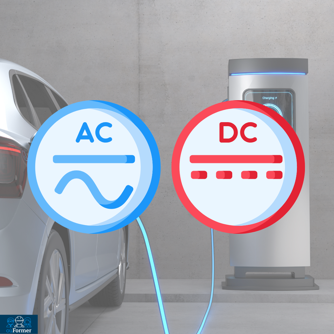 Différences entre borne IRVE AC et DC